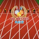 100 Meters Race 4 100 meters race