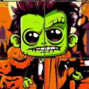 Franky & Vampire Halloween Puzzle 8 franky amp vampire halloween puzzle 1