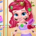 Messy Little Mermaid Makeover - Makeup & Dressup 7 messy little mermaid makeover makeup dressup